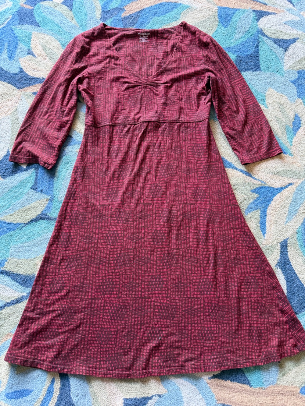 Toad&Co Rosalinda dress Women's Burgundy size XS